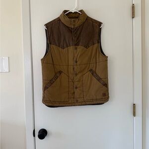 Legendary Brown Quilted Vest